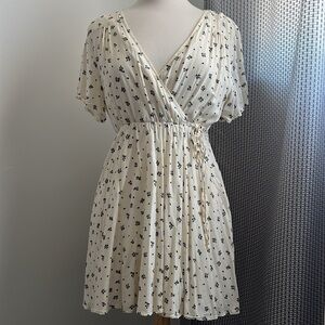 Eclectic Printed Mini Dress